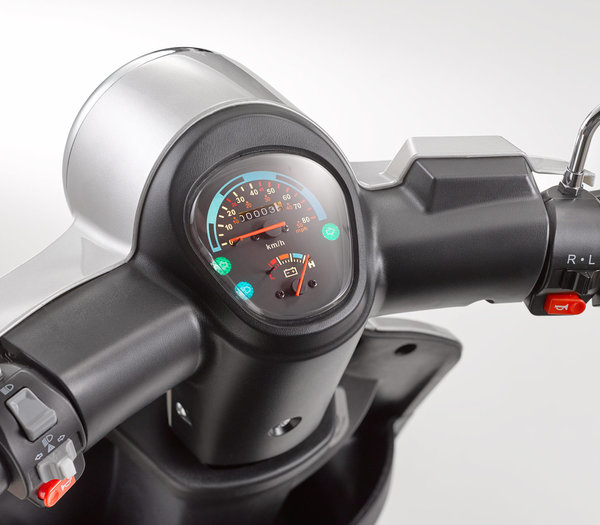 E-Roller LuXXon E3800 - Elektro Dreirad für Senioren 800 Watt, 20 km/h, Reichweite bis 60KM schwarz